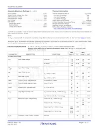 ISL28268FUZ-T7 Datasheet Page 4