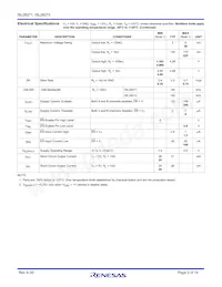 ISL28271FAZ-T7 Datasheet Page 3