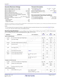 ISL28617FVZ-T7A Datasheet Page 4