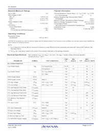 ISL45042AIRZ-T Datasheet Page 3