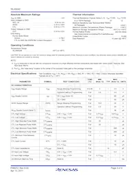 ISL45042IR-T Datasheet Page 3