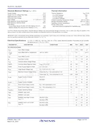 ISL55191IBZ-T13 Datasheet Page 3