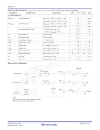 ISL59114IRUZ-T7 Datasheet Page 3