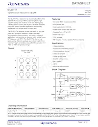 ISL59117IIZ-T7 Datasheet Cover