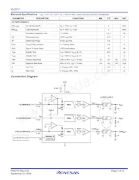 ISL59117IIZ-T7 Datasheet Page 3