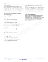 ISL59117IIZ-T7 Datasheet Pagina 9