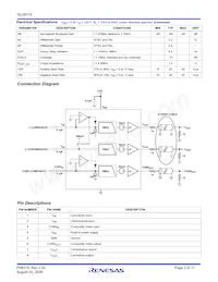 ISL59119IBZ-T13 Datasheet Page 3