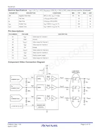 ISL59123IIZ-T7 Datasheet Page 3