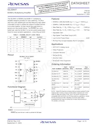 ISL59441IA-T7 Datasheet Cover