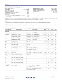 ISL59441IA-T7 Datasheet Page 2