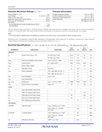 ISL59444IBZ-T7 Datasheet Page 4