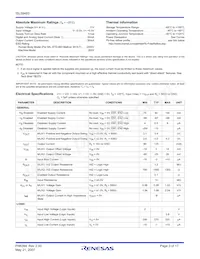 ISL59483IRZ-T13 Datasheet Page 3