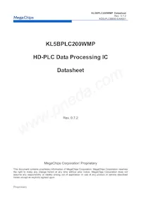 KL5BPLC200WMP數據表 封面