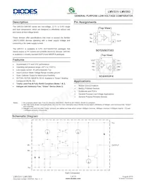 LMV393S-13 Datasheet Cover