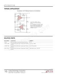 LT1112MJ8 Datenblatt Seite 16