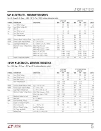 LT1211MJ8 Datasheet Page 5