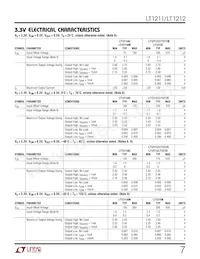 LT1211MJ8 Datasheet Page 7