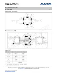MAAM-009455-TR1000 Datasheet Page 4