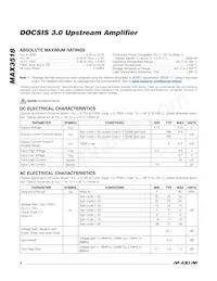 MAX3518ETP+TG2Z Datasheet Page 2