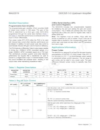 MAX3519ETP+T Datasheet Page 8