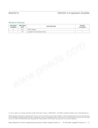 MAX3519ETP+T Datasheet Page 12