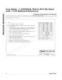 MAX4038AAUA+ Datasheet Page 16