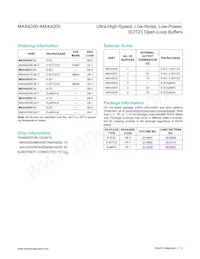 MAX4205ESA-T Datasheet Page 12