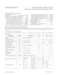 MAX4234AUD-T Datasheet Page 2
