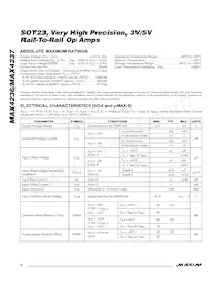 MAX4237EUT-T Datasheet Page 2