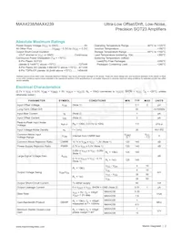 MAX4239ASA-T Datasheet Page 2