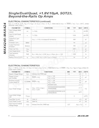 MAX4243EUB-T Datasheet Page 4