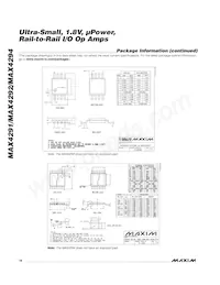 MAX4294EUD-T Datasheet Page 16
