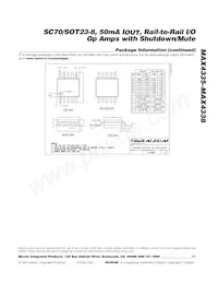 MAX4336EXT Datasheet Page 17