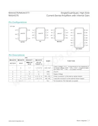 MAX4377TAUA+TGC1 Datasheet Page 7