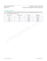 MAX4377TAUA+TGC1 Datasheet Pagina 11