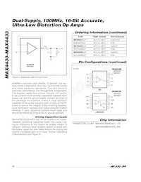 MAX4433EUA-T Datasheet Page 10