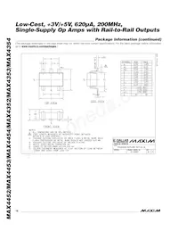 MAX4454ESD+T Datasheet Page 16