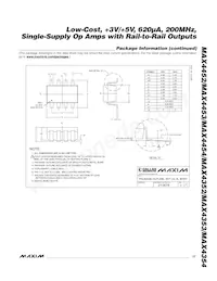 MAX4454ESD+T Datasheet Page 17