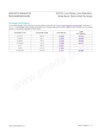 MAX4476ATT+T Datasheet Page 14
