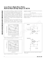 MAX4492AUD-T Datasheet Page 6