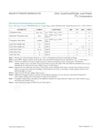 MAX9109EXT-T Datasheet Page 3