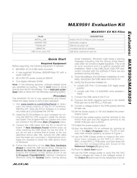 MAX9591ETU+T Datenblatt Seite 3