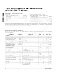 MAX9660ETA+ Datasheet Page 2
