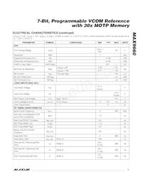 MAX9660ETA+ Datasheet Page 3