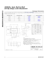 MAX9912EUA+T Datasheet Page 12