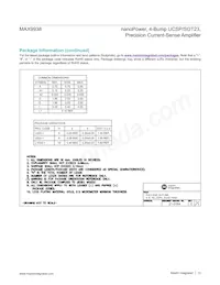 MAX9938FELT+TG7 Datasheet Pagina 13