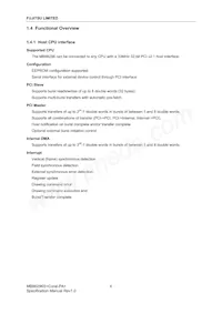 MB86296SPB-GS-JXE1 Datasheet Pagina 14