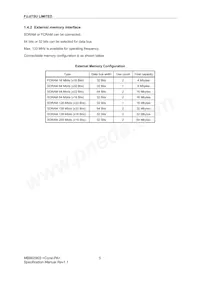 MB86296SPB-GS-JXE1 Datasheet Page 15