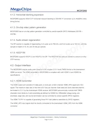 MCDP2900A2T Datasheet Page 13