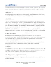 MCDP2900A2T Datasheet Page 14